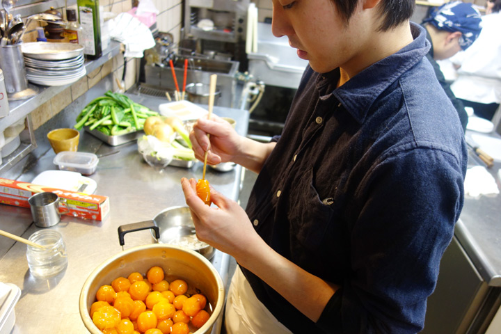 無庵　料理長の一日